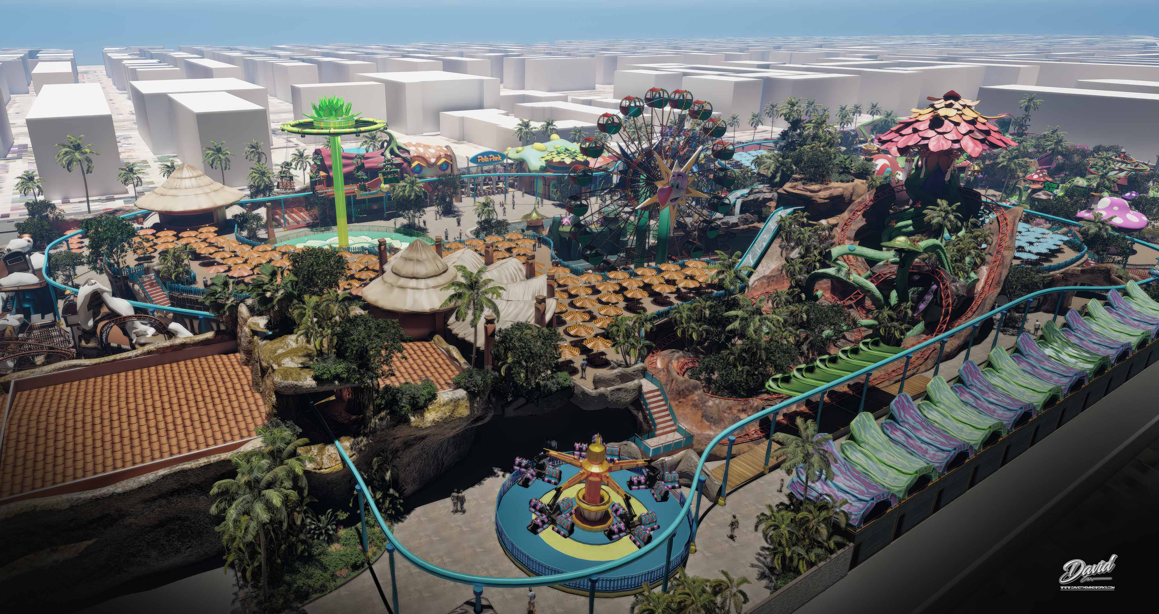 خبراء تصميم الأفعوانيات ذات المواضيع خبير في تصميم الألعاب والفعاليات