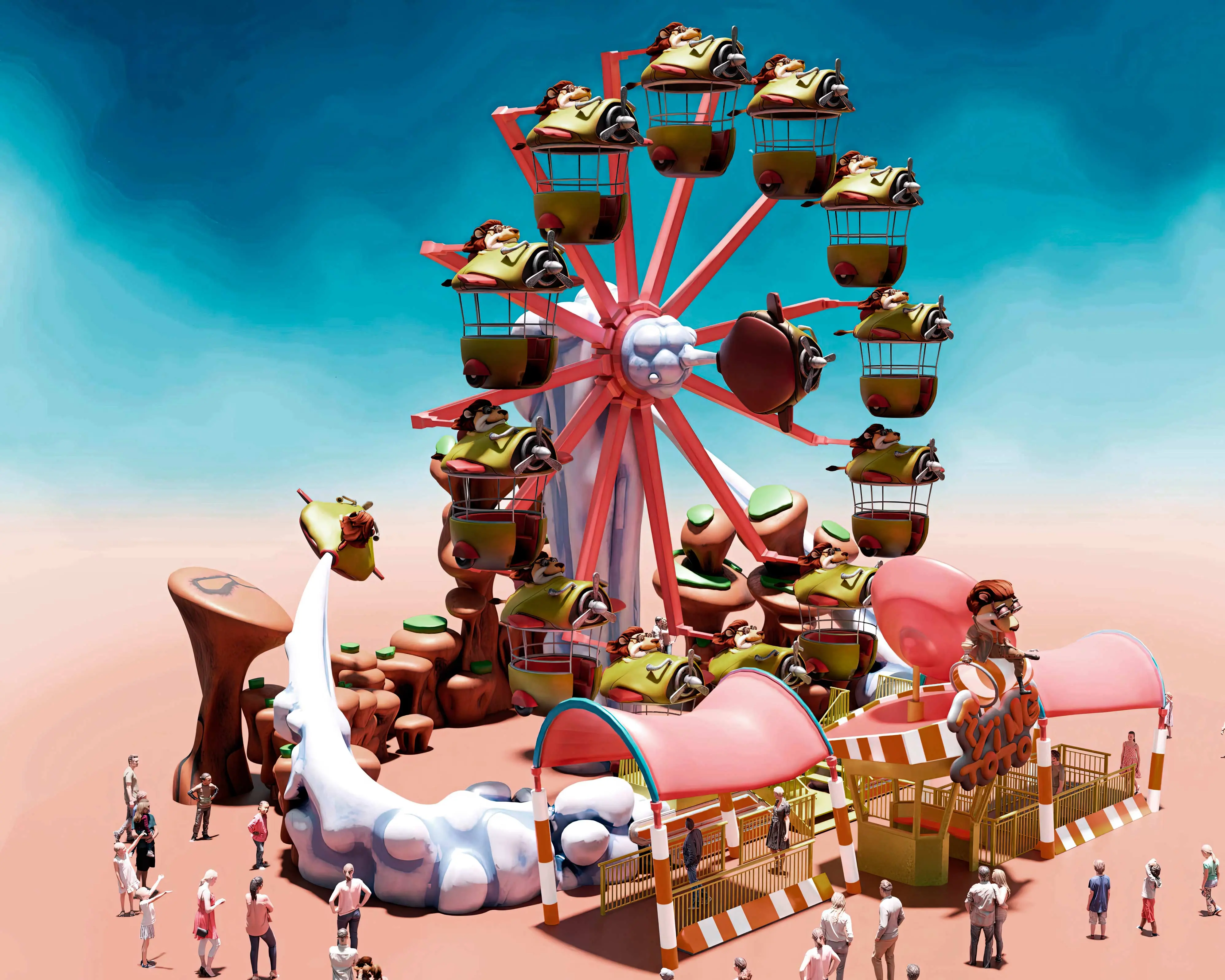 شركة تصميم المتنزهات الترفيهية