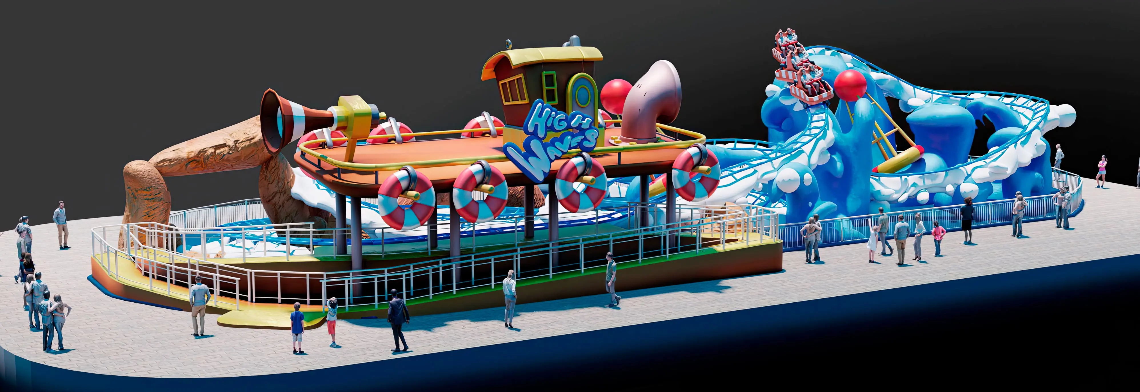 شركة تصميم المتنزهات الترفيهية