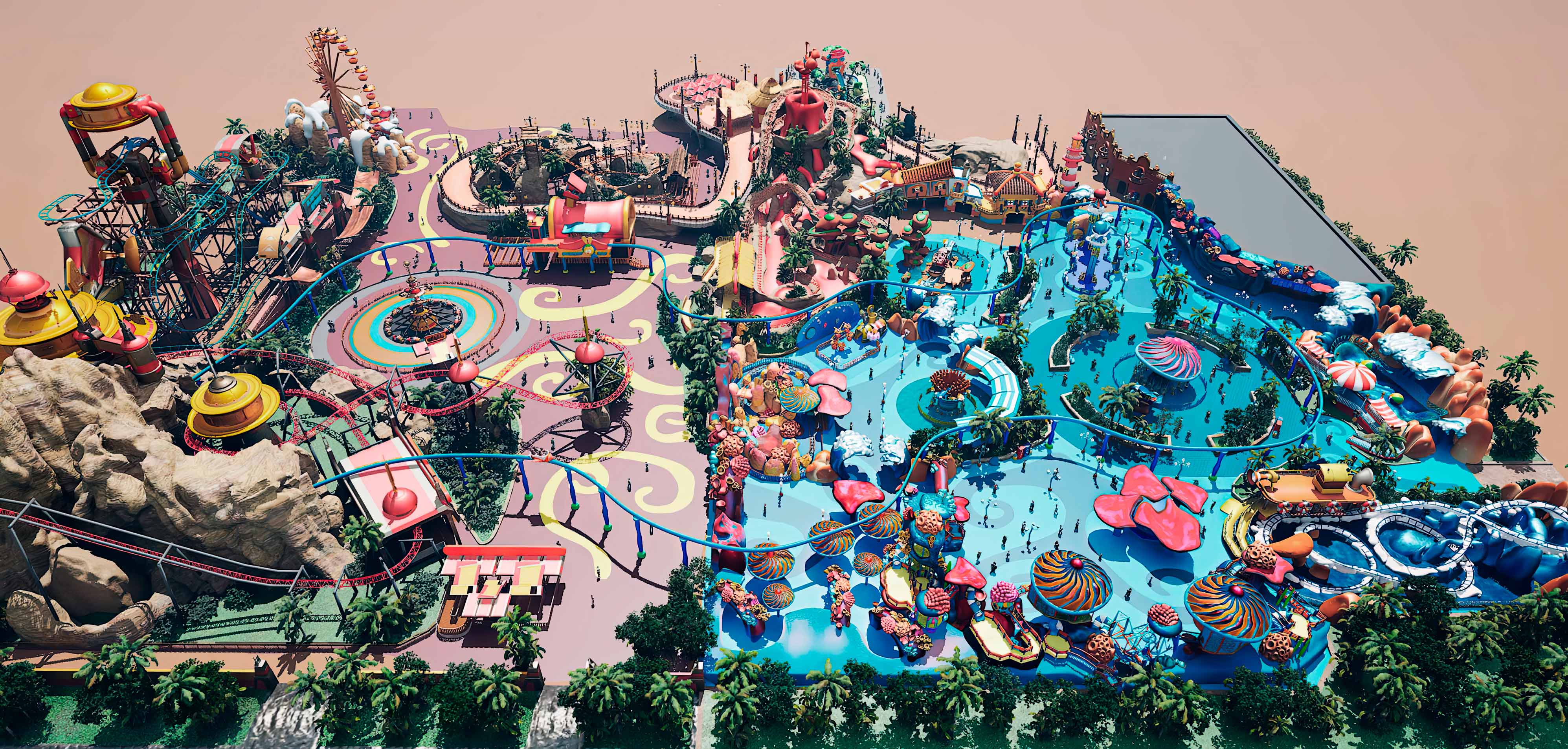 شركة تصميم المتنزهات الترفيهية