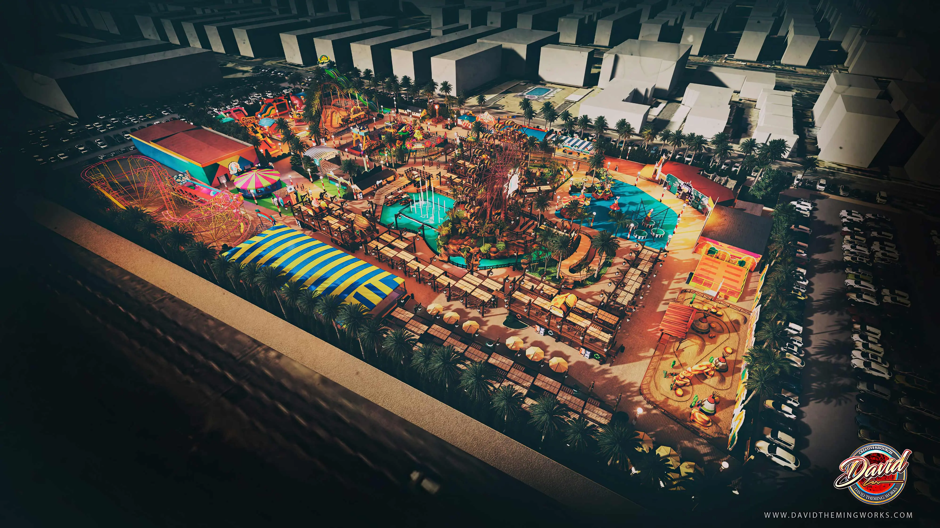 ديفيد للموضوعات والخبراء في تصميم المنتزهات