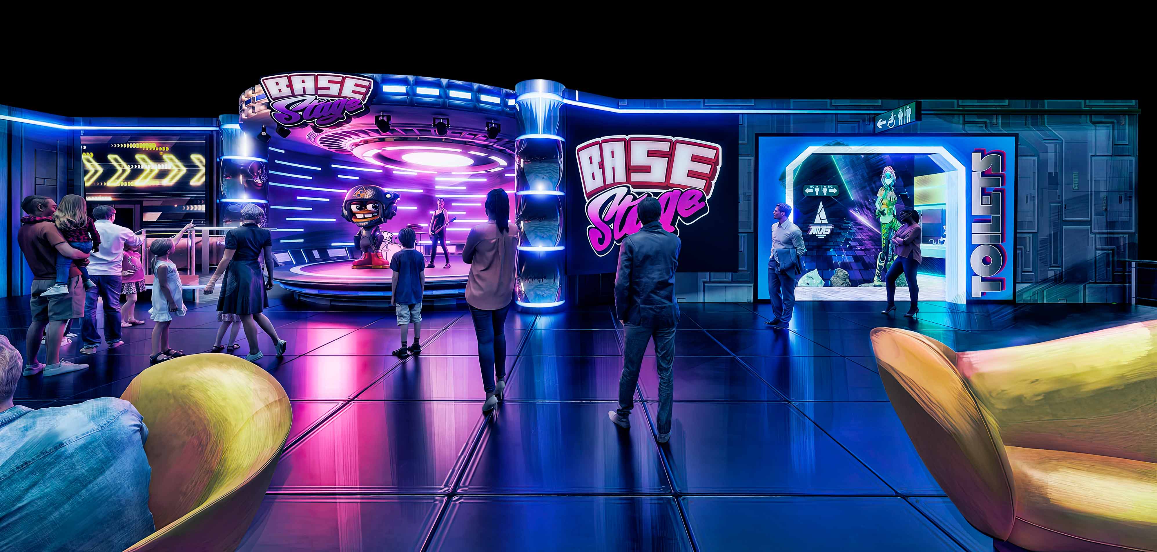 themed performance environments, entertainment venue design