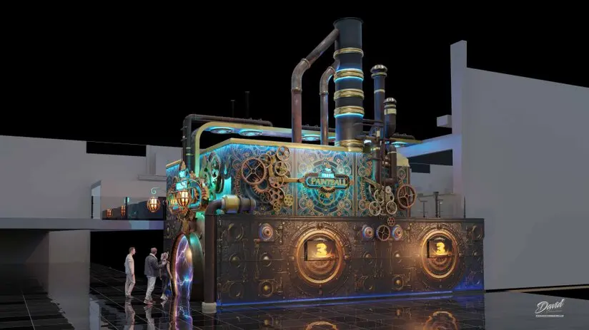 paintball arena design indoor paintball arenas,