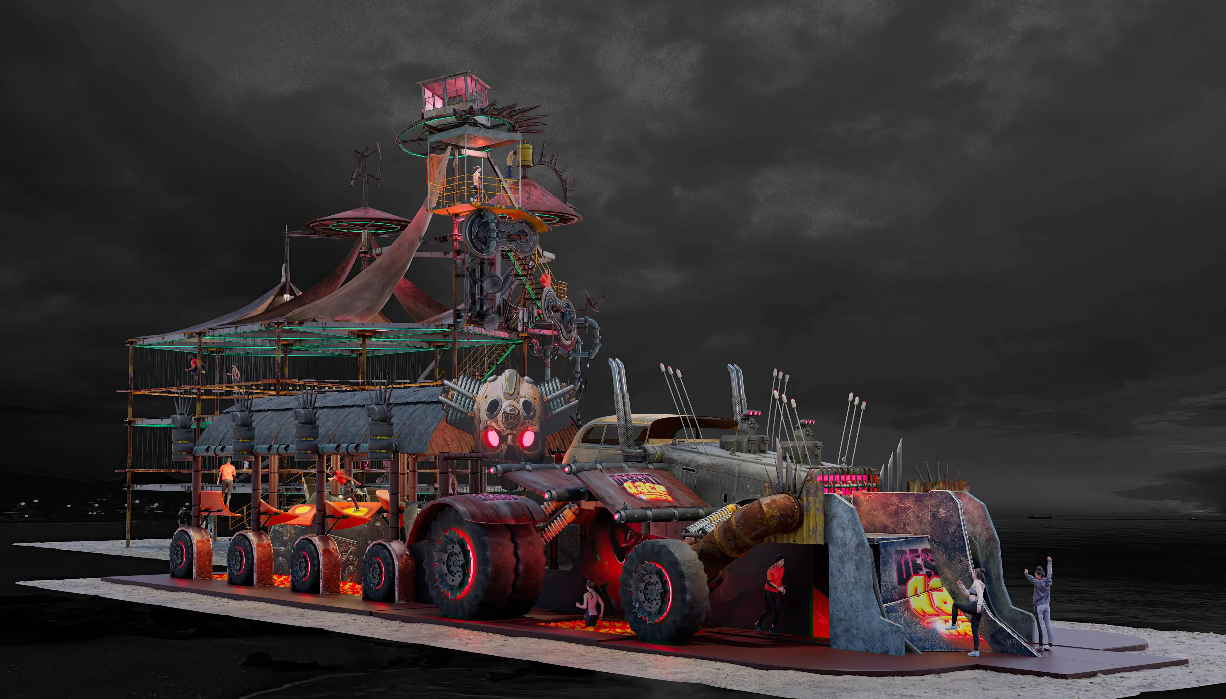 fun park creation, interactive adventure experiences adventure park design