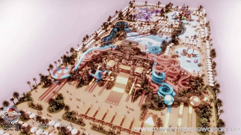 以阿茲台克為主題的水上樂園設計 (24)