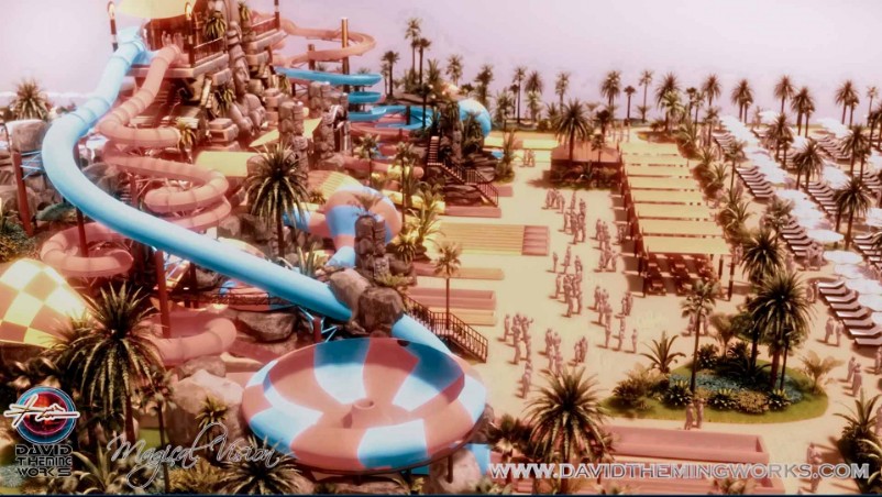 以阿茲台克為主題的水上樂園設計 (5)