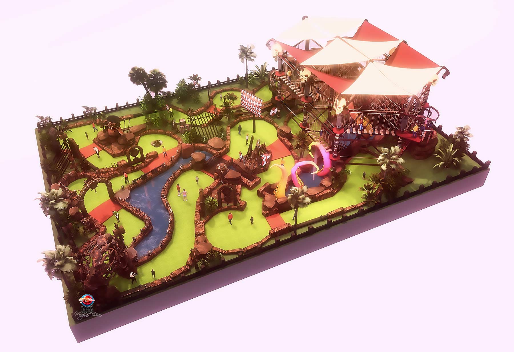 中国迷你高尔夫公园的设计与建设 (6)