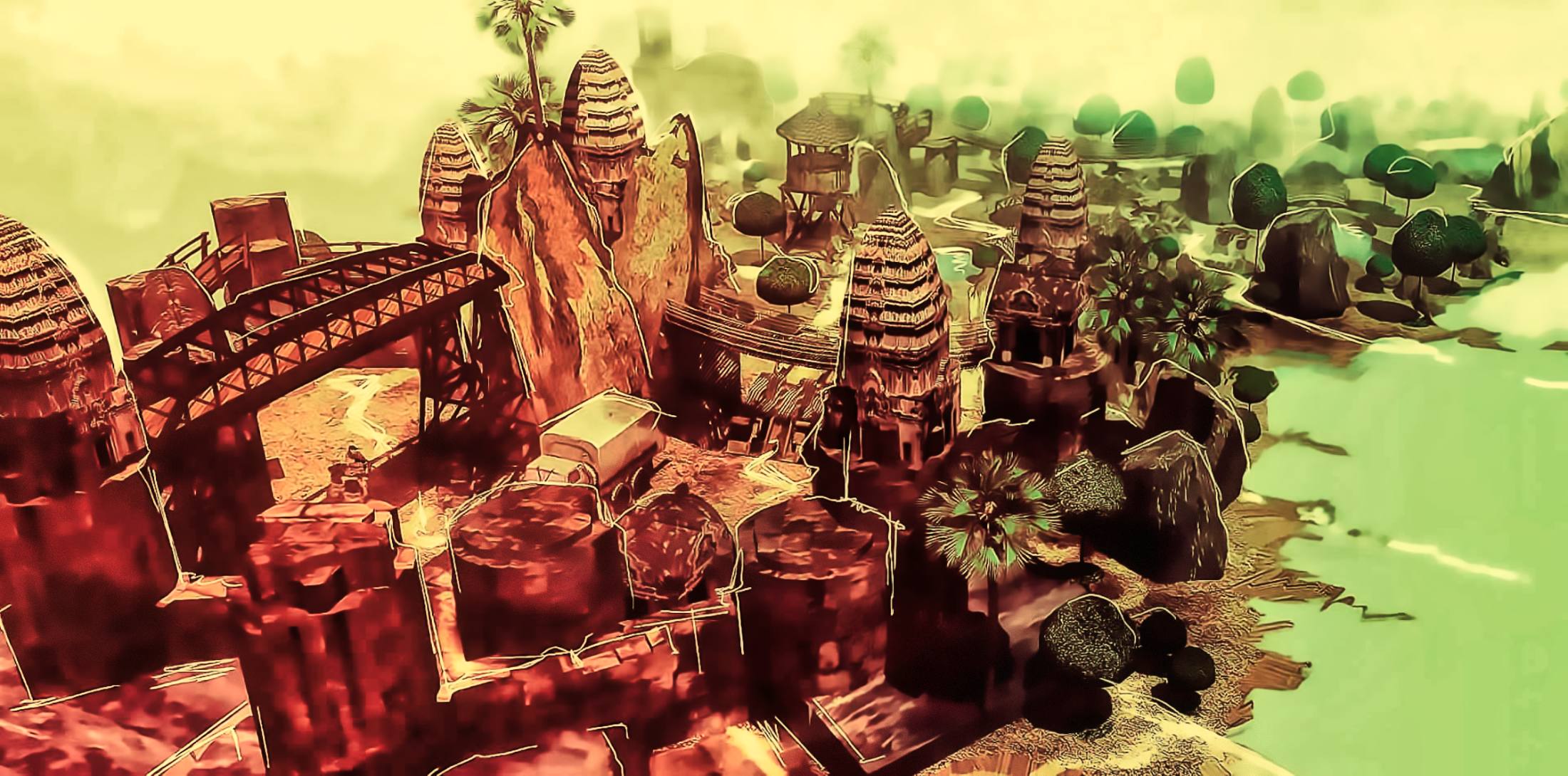 总体规划公园彩弹射击