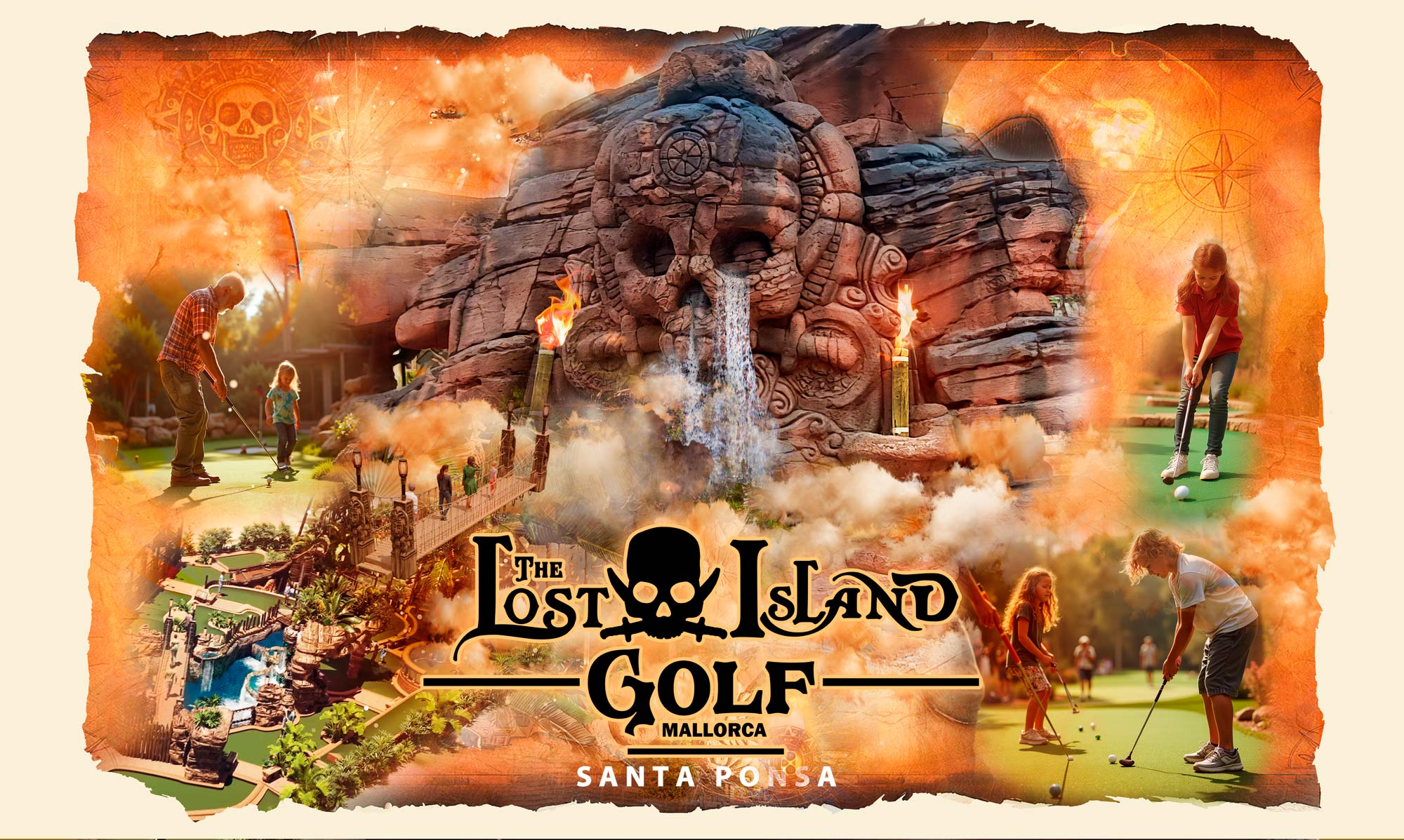lost island MINI GOLF MALLORCA