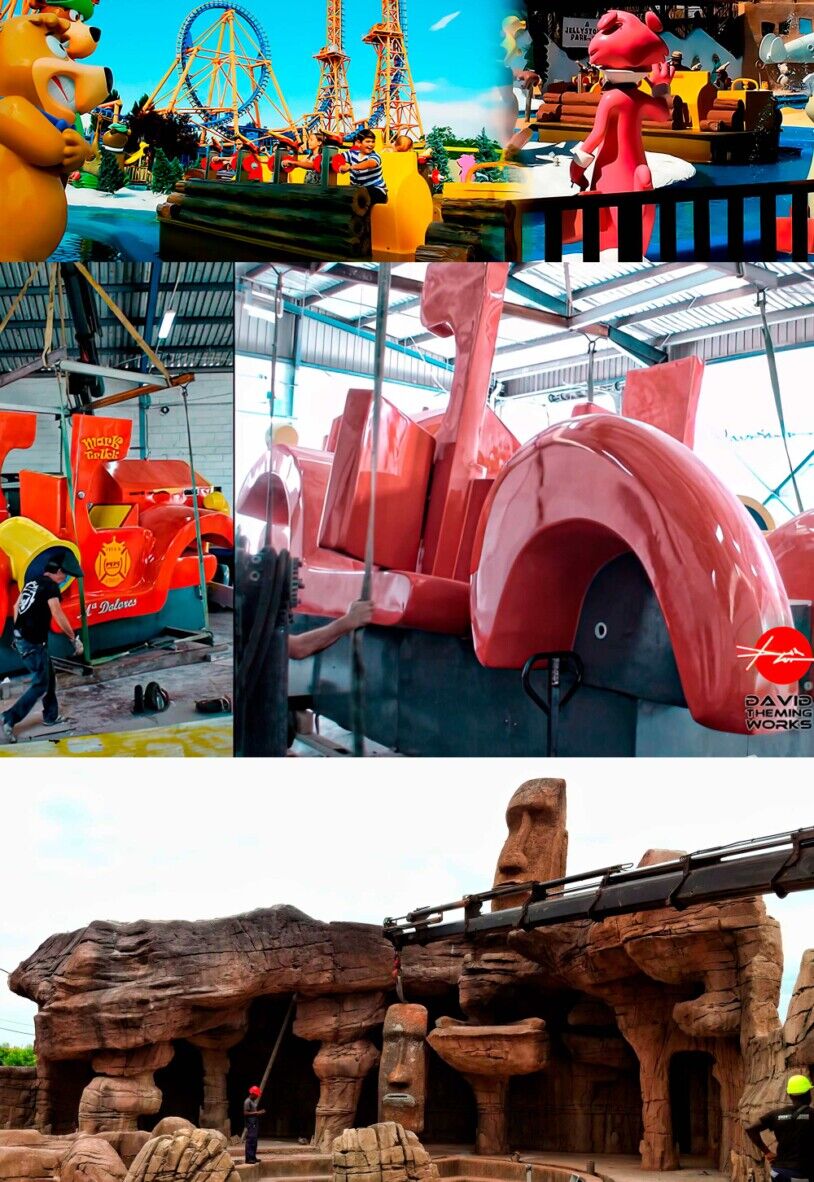 fabricacion esculturas de poliester tematizacion de esculturas
