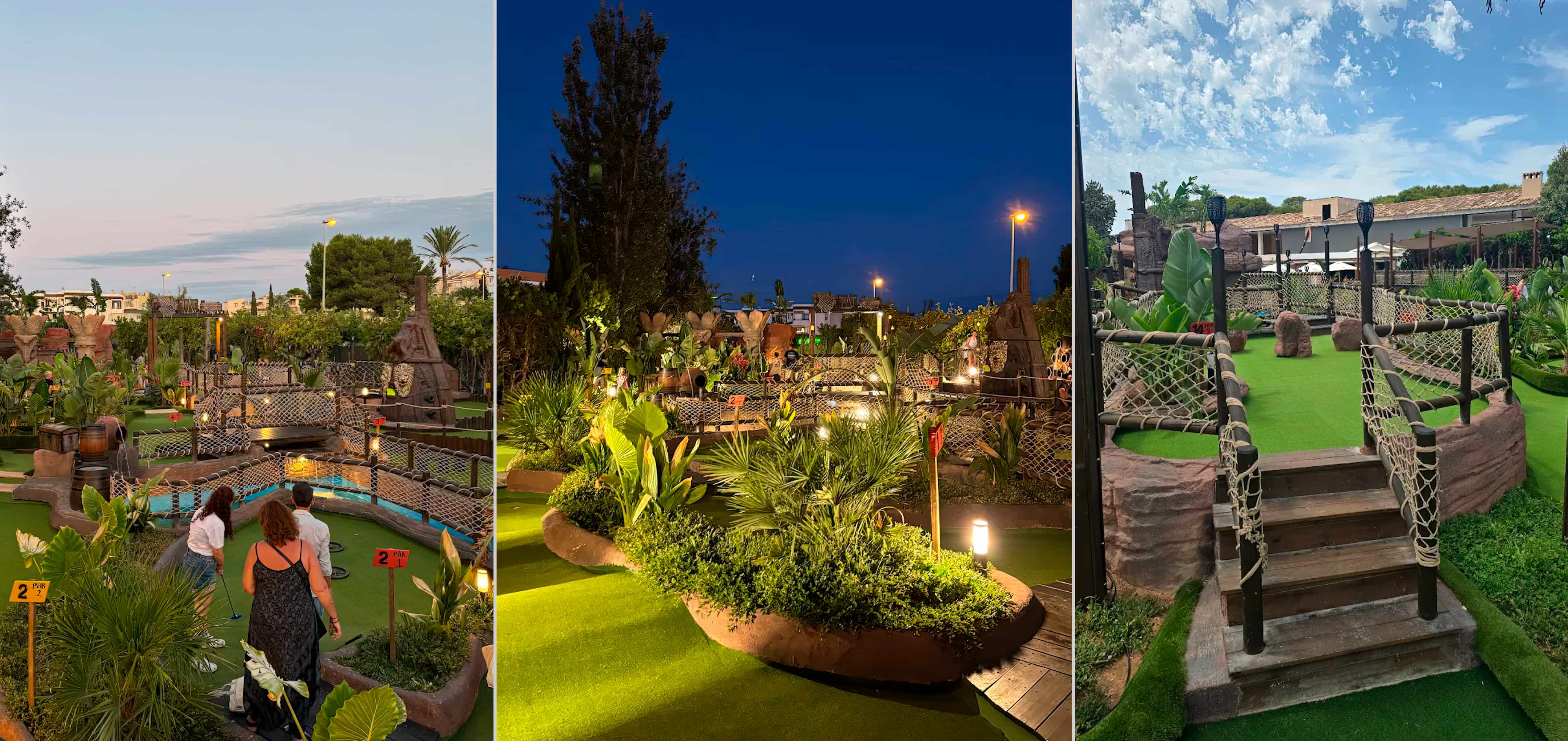 construcción de parques de minigolf diseño de minigolf aventura