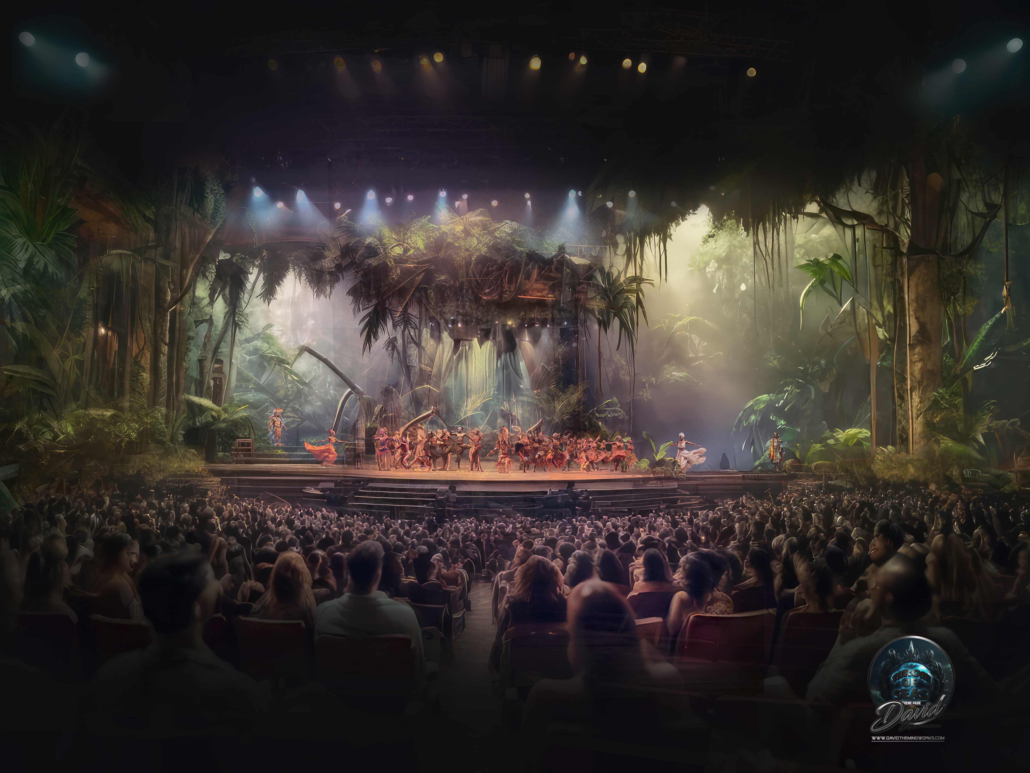 empresas que construyen escenarios tematizados para conciertos diseño de escenografía musical con elementos inmersivos