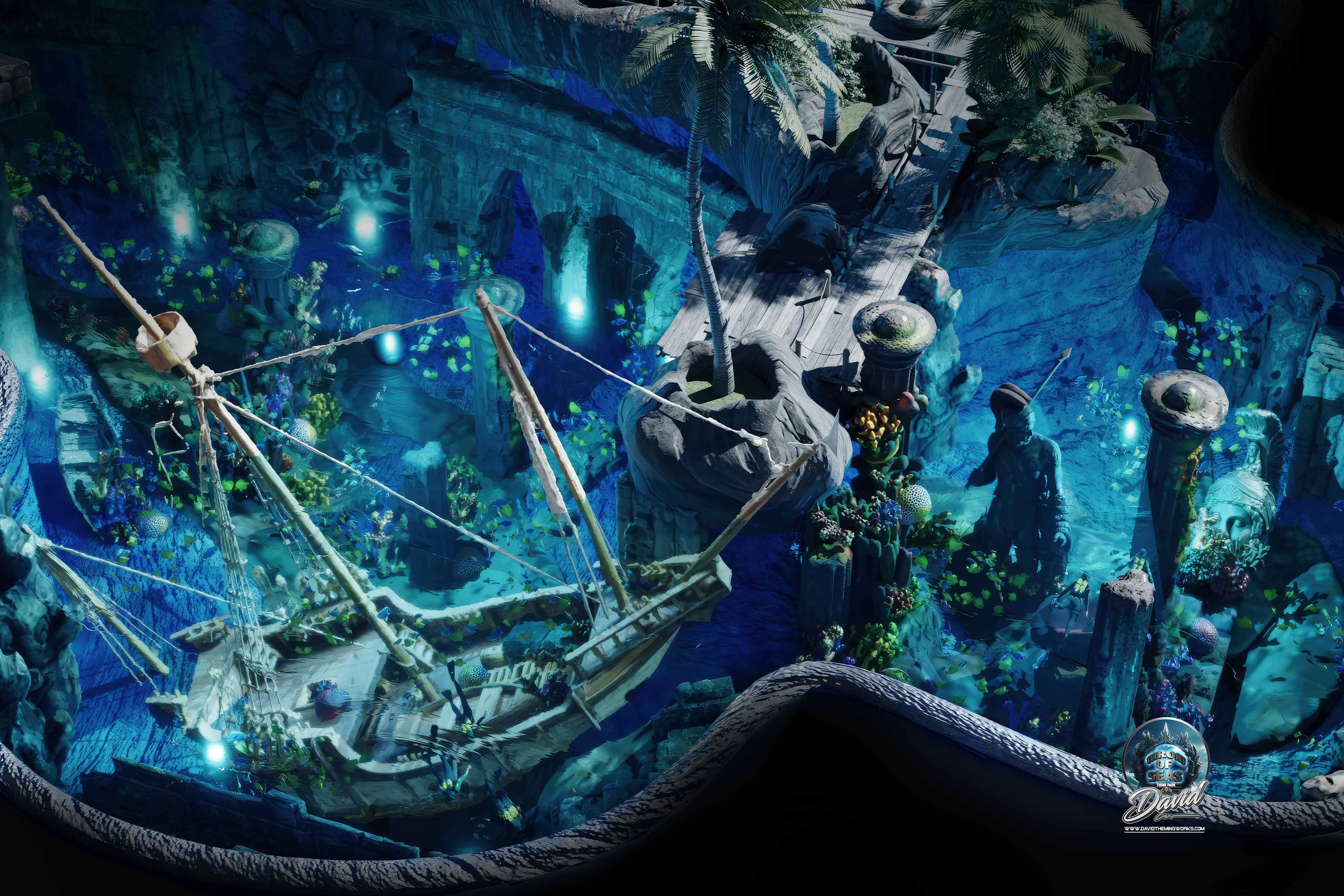 diseño de parques de buceo temático cómo diseñar un parque temático de espeleobuceo