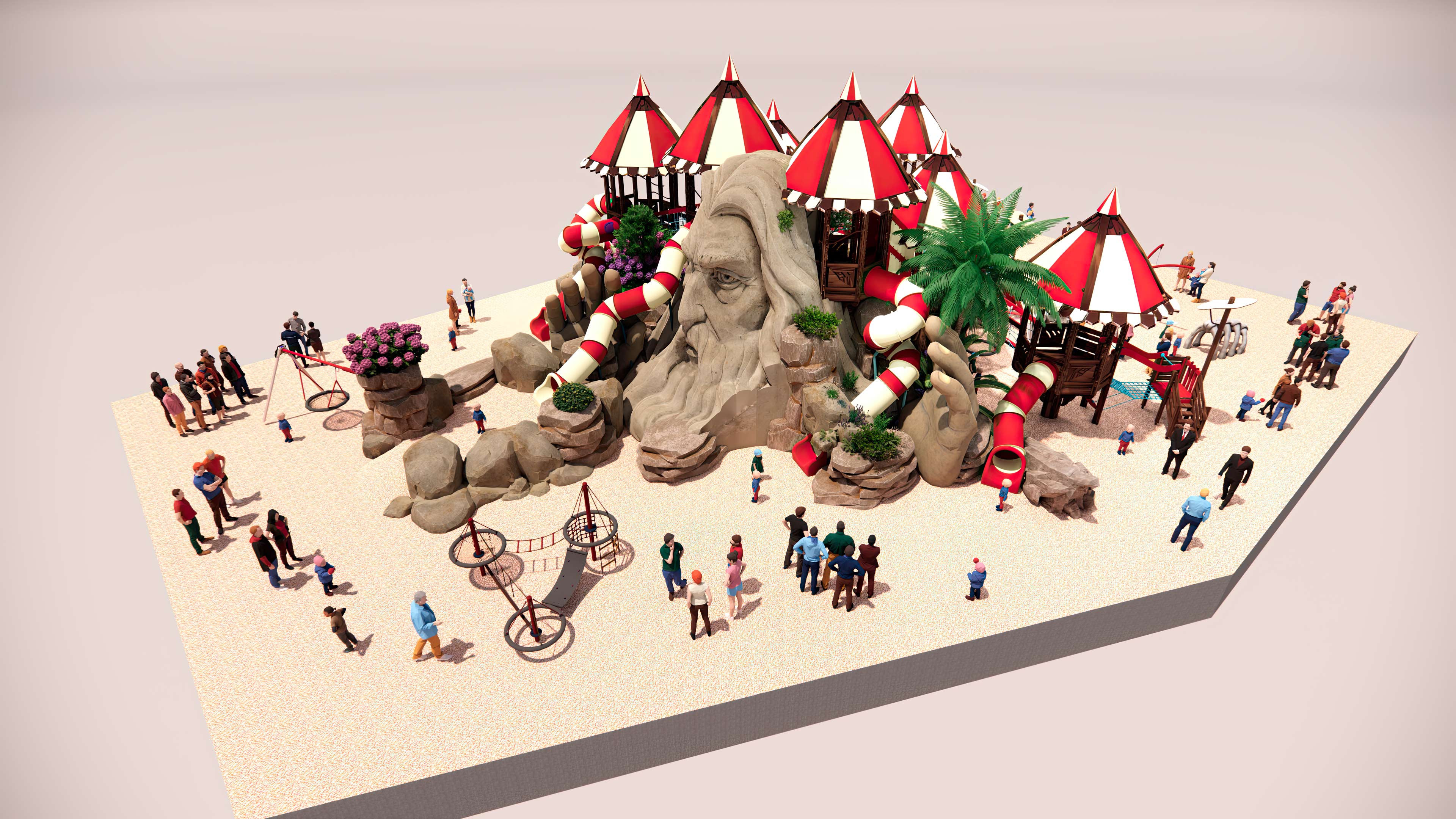 diseño de parques de ocio exterior para niños parques temáticos infantiles al aire libre