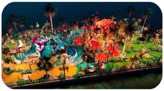 Entwurf und Bau eines Minigolfplatzes, Entwurf eines Minigolfparks