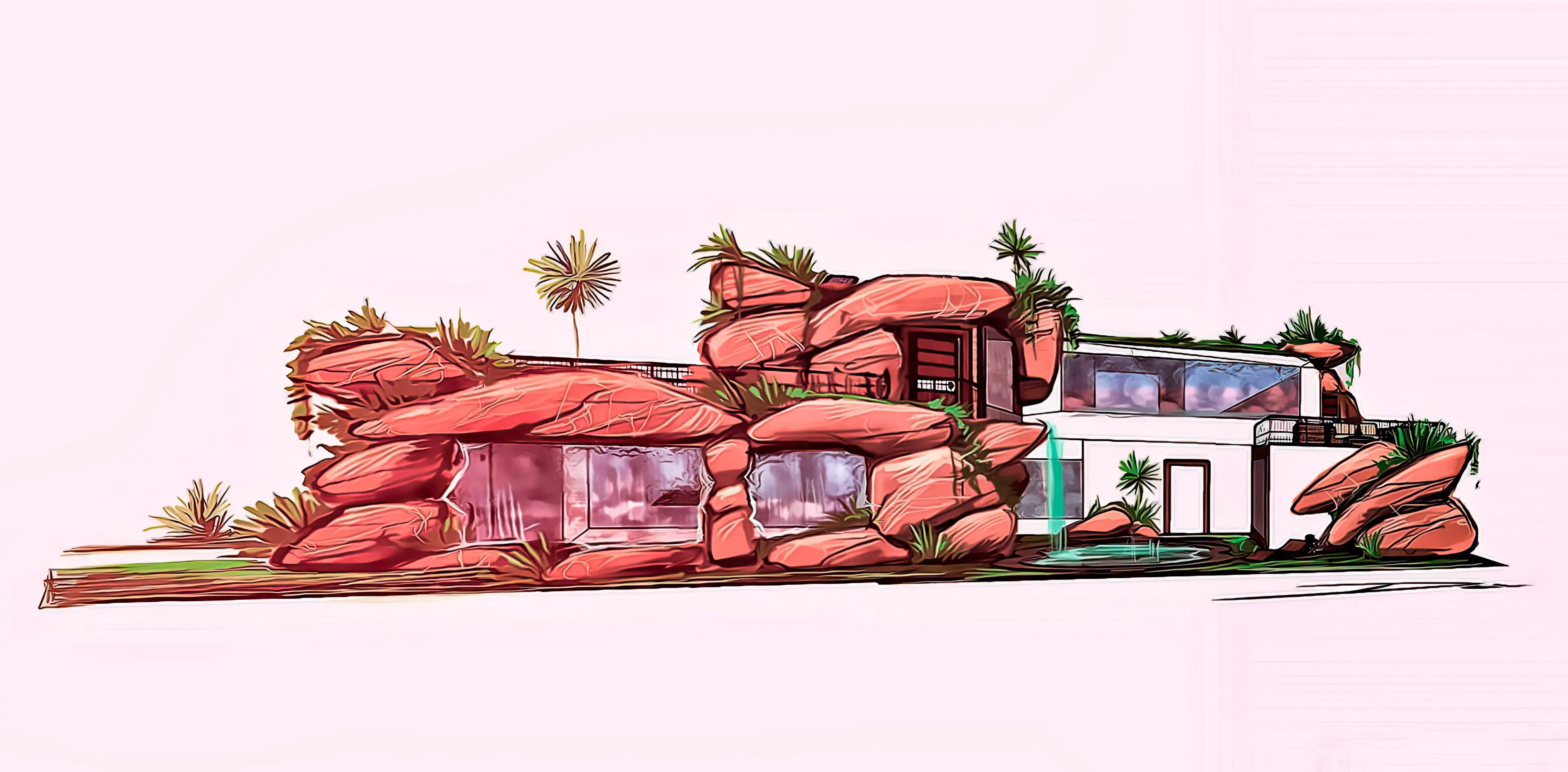 Unternehmen, das ökologische Häuser entwirft das ökologische Häuser entwirft