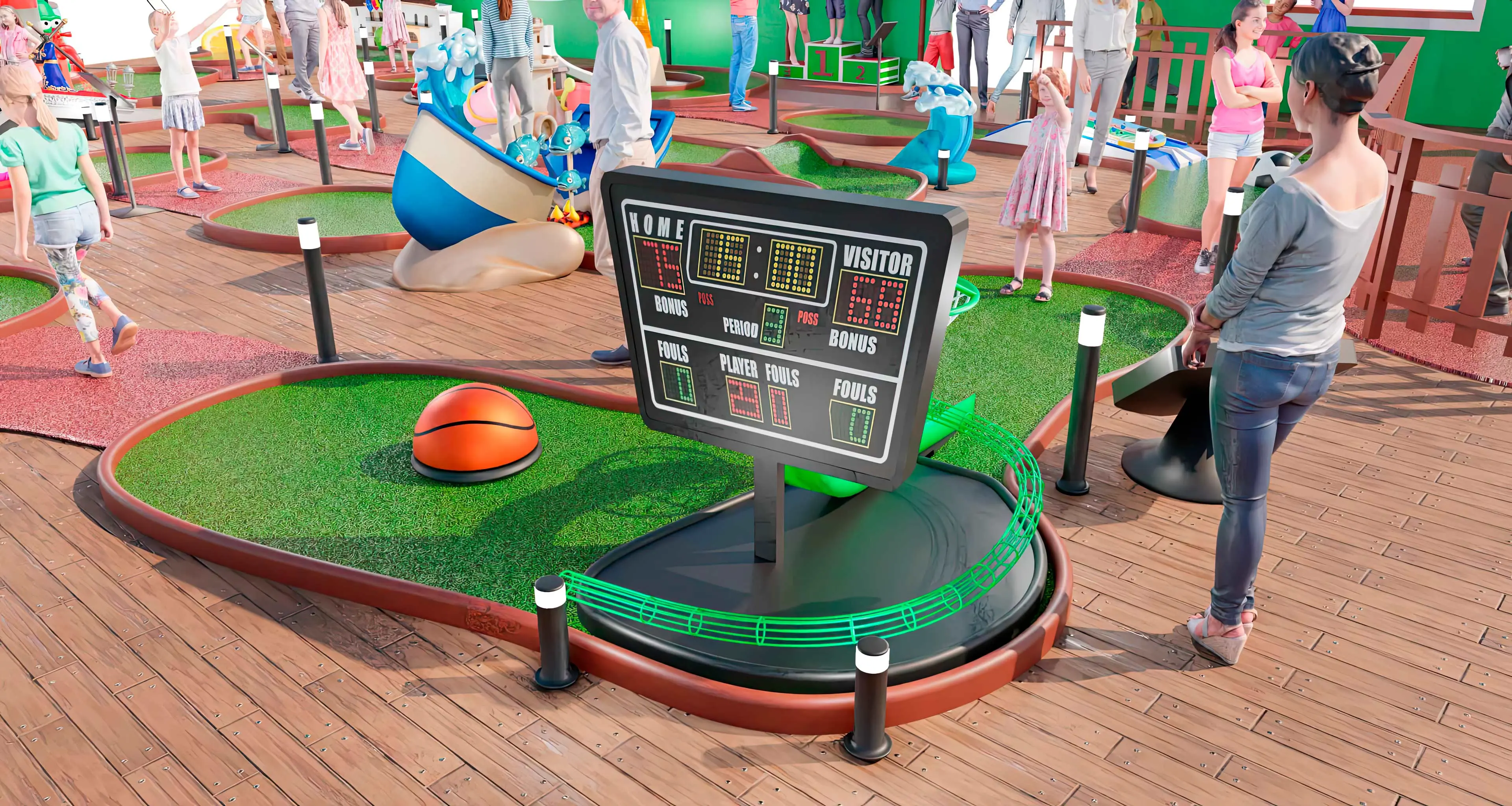 Experten Bau von Minigolfparks Experten für Planung und Bau von Minigolfparks