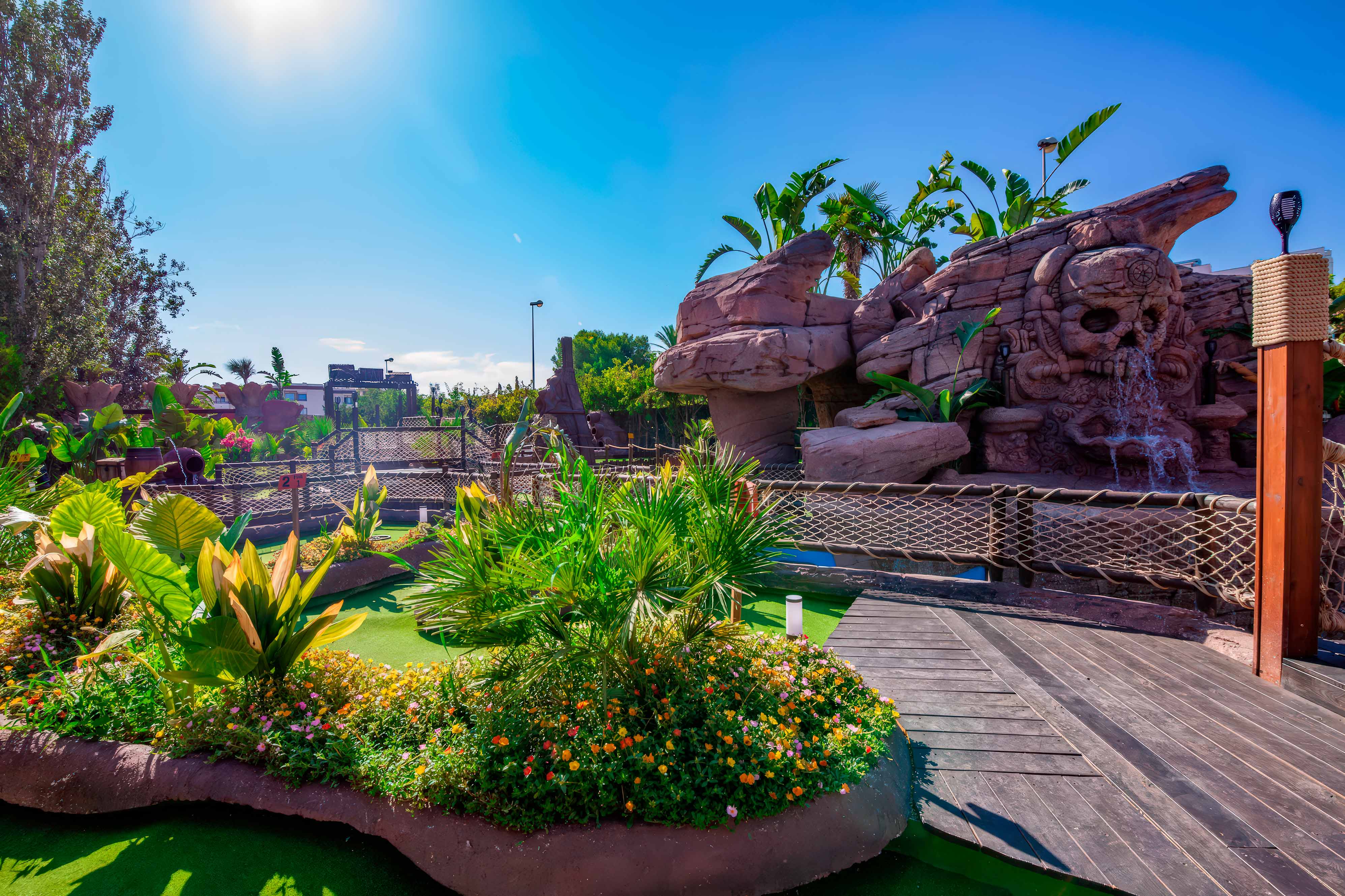 Planung und Bau von Minigolfparks Bau von Minigolfparks