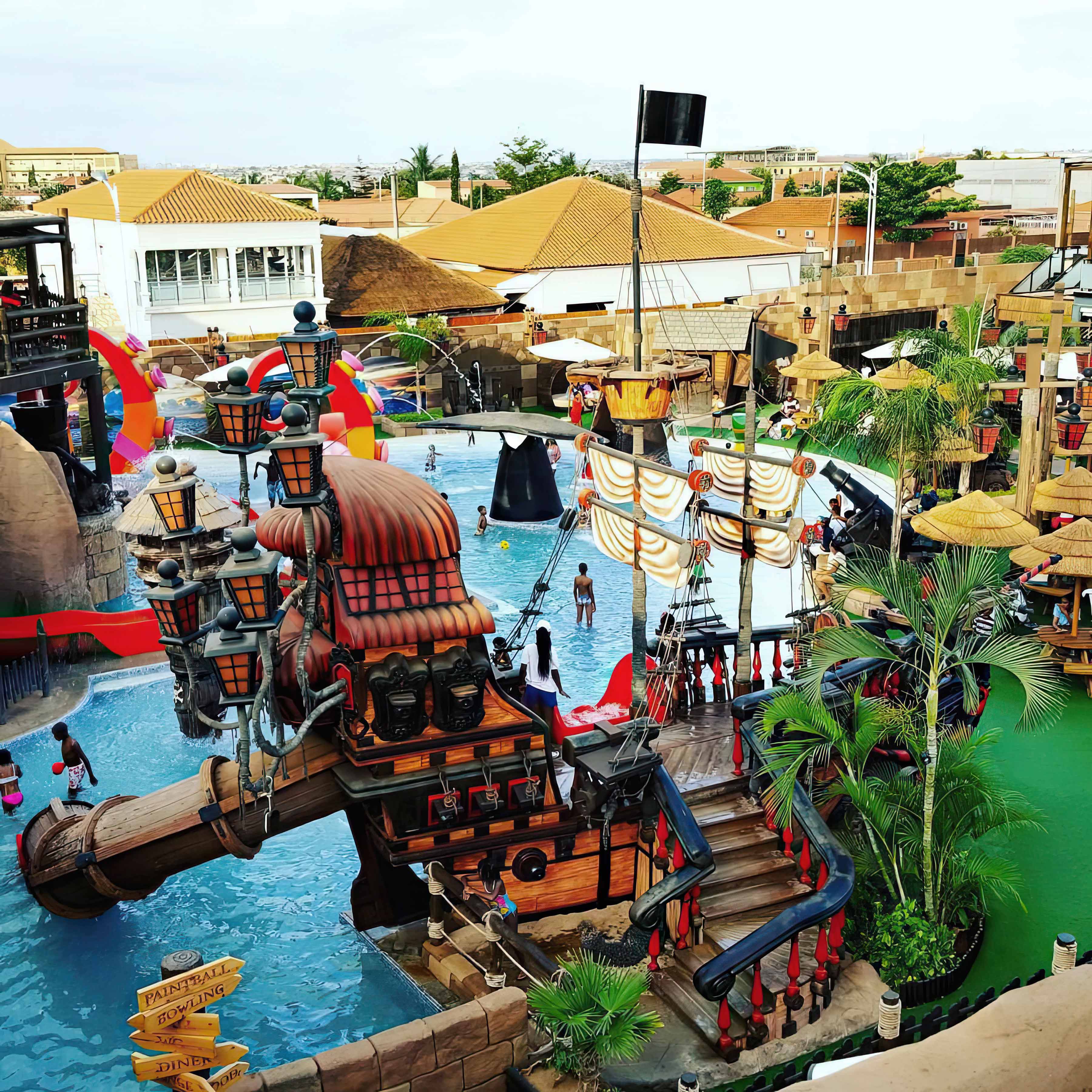 Wasserpark-Bauunternehmen Wasserpark