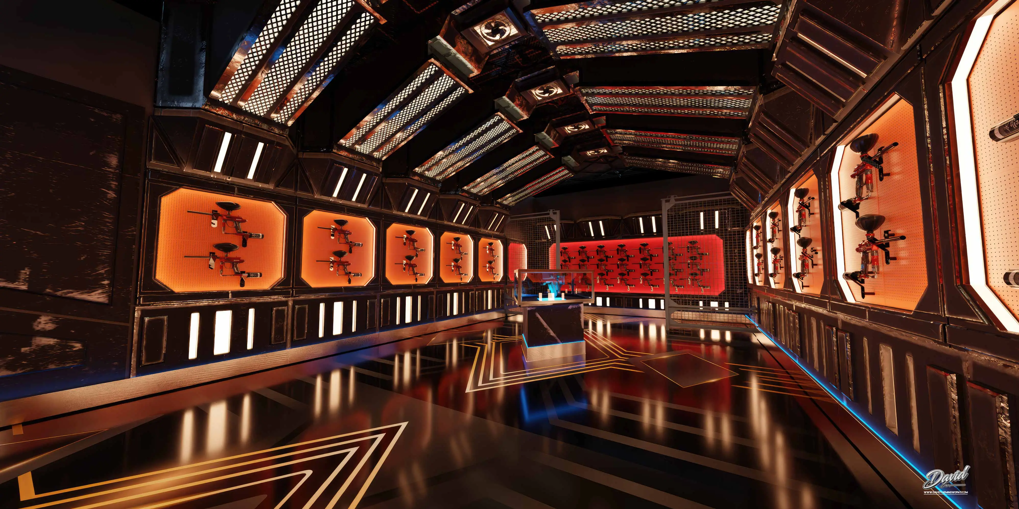 Unternehmen, das Paintball-Parks entwirft und baut Paintball-Parks entwirft und baut