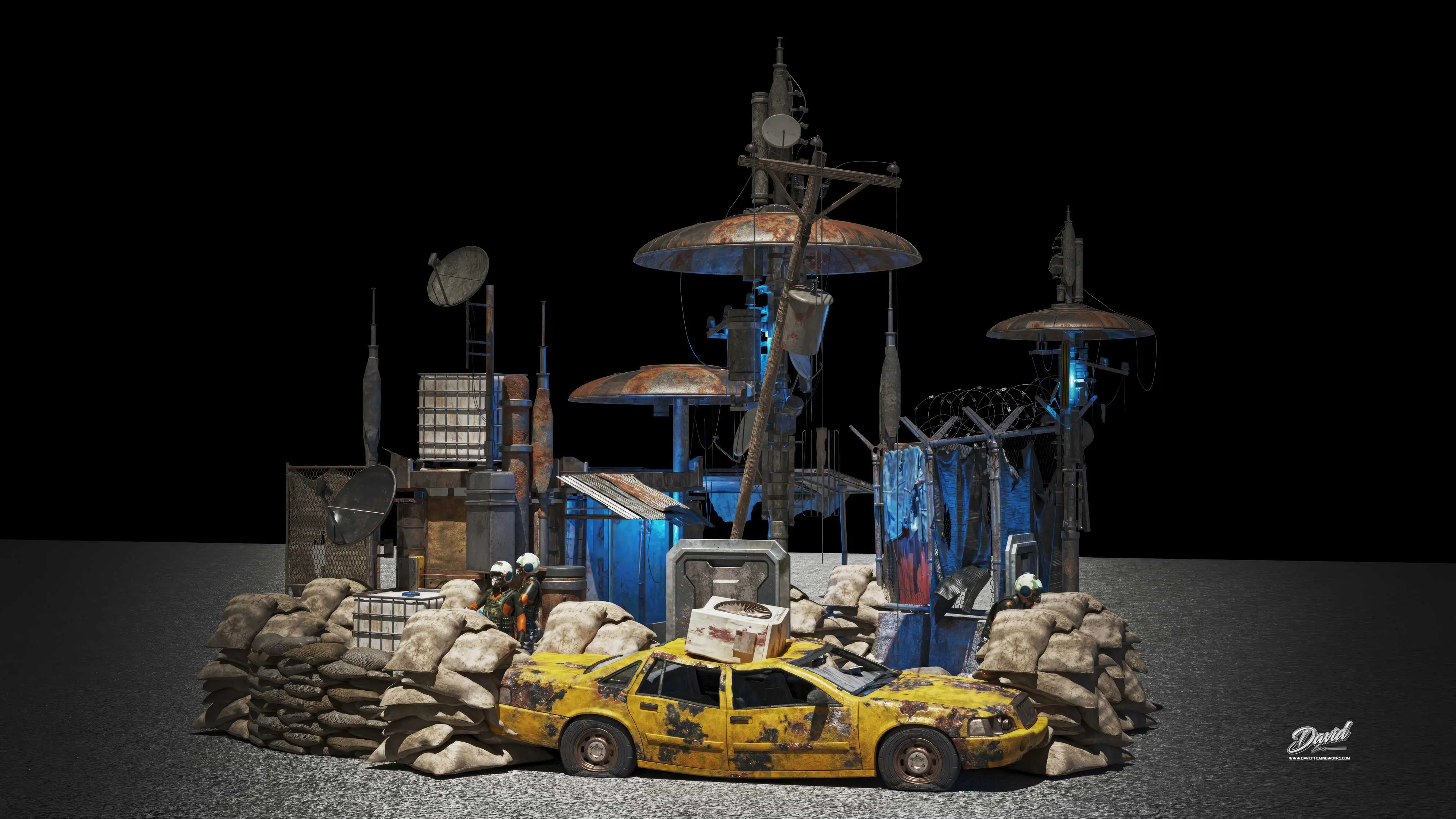 Unternehmen, das Paintball-Parks entwirft und baut Paintball-Parks entwirft und baut