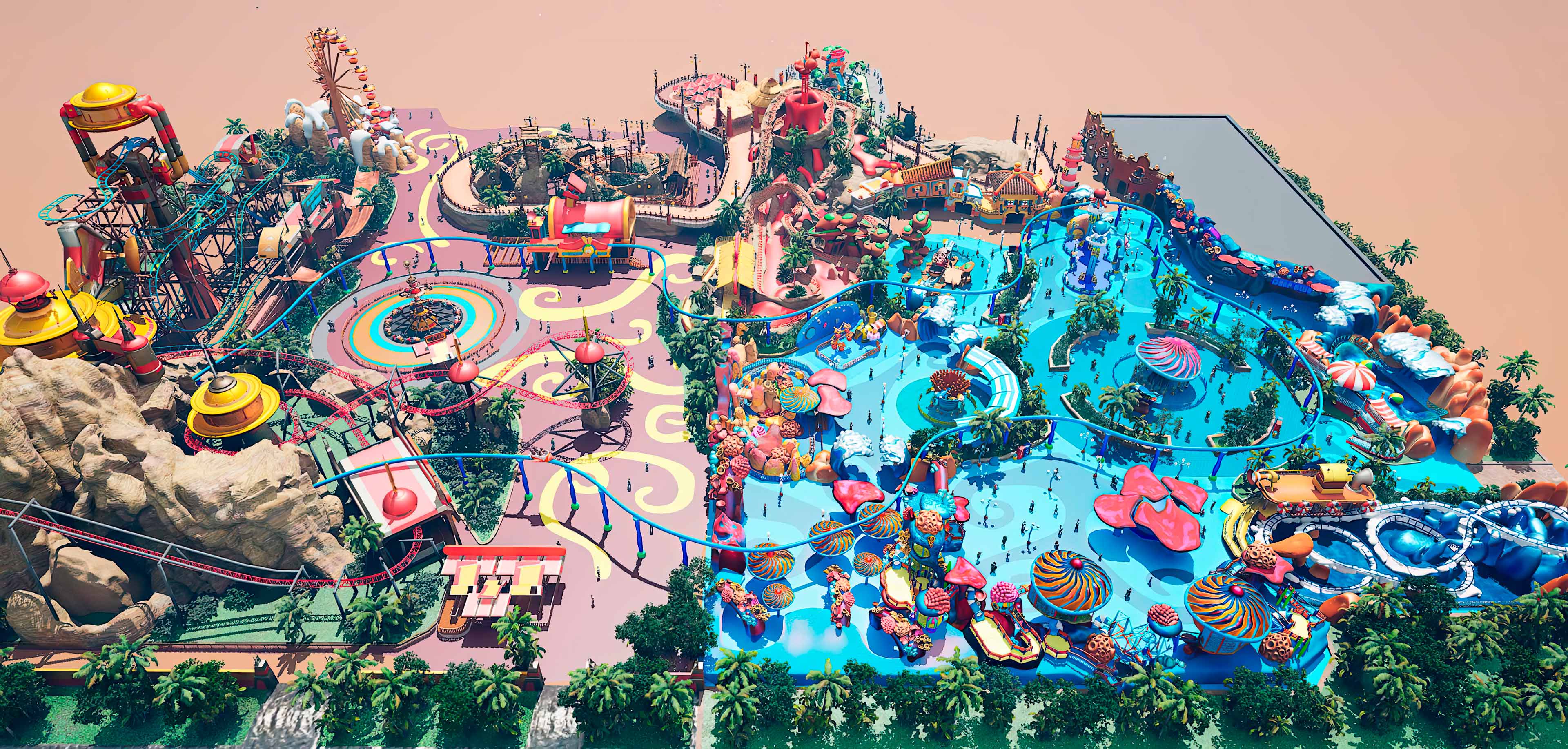 Themenpark-Design Themenpark
