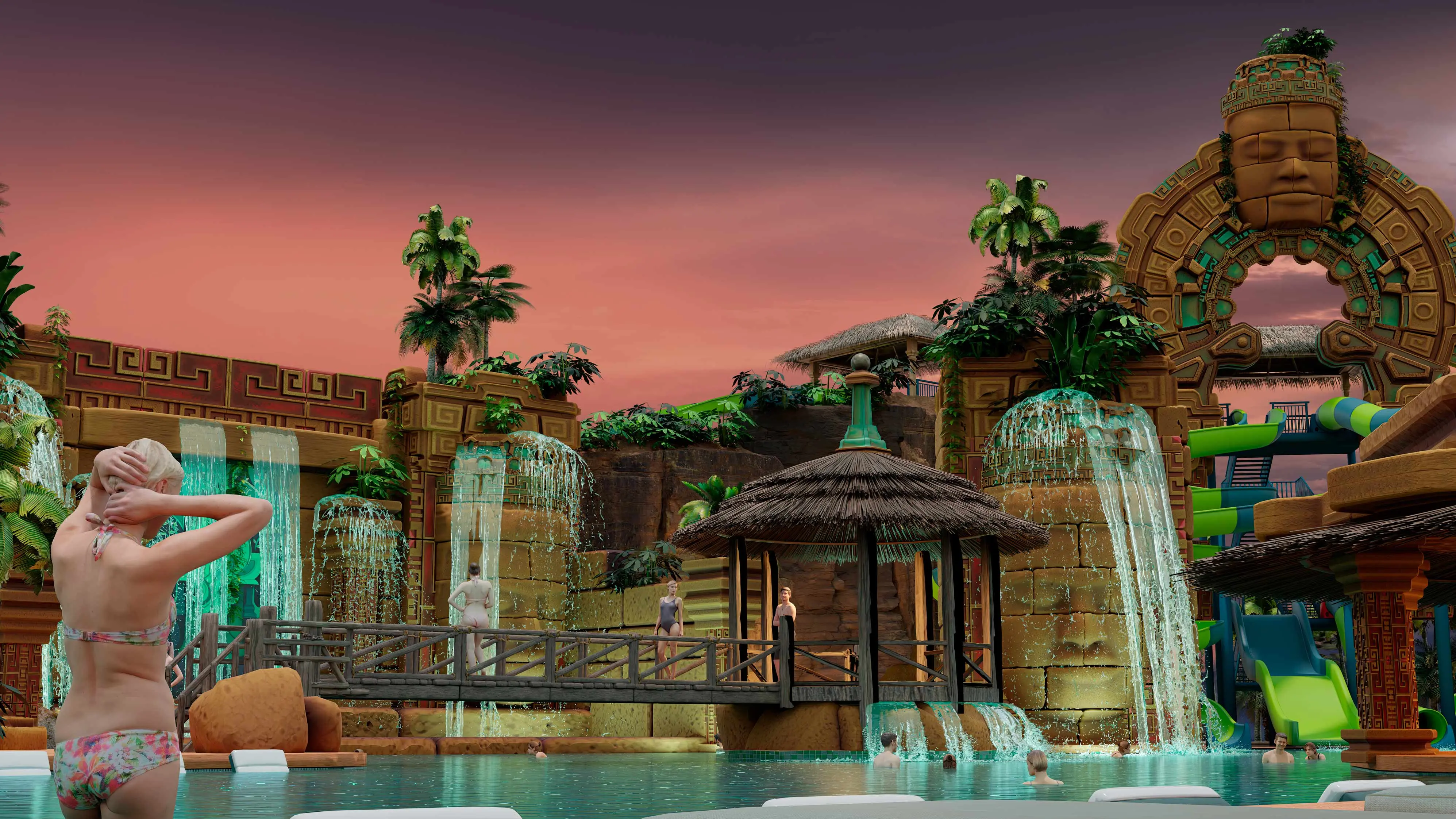 Wasserpark-Designfirma Wasserpark