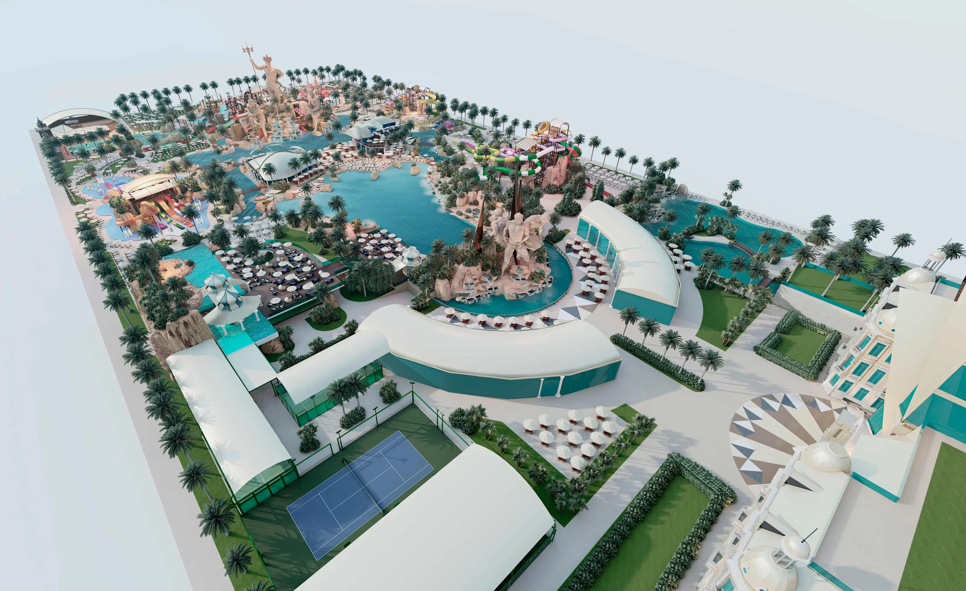 Wasserpark-Designfirma Wasserpark