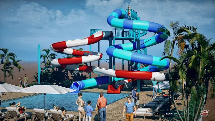 WATERSLIDES CONSTRUCTION