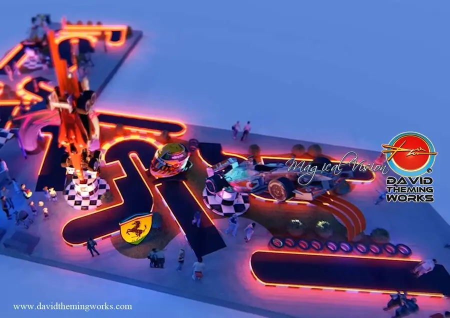 custom Formula One minigolf design  &lt;br /&gt;