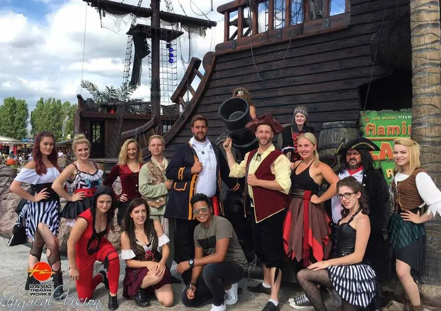 PIRATES OF ZANZIBAR flamingo land