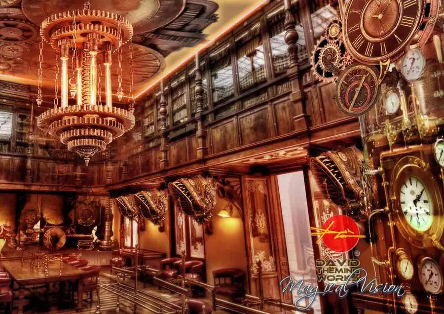 STEAMPUNK restaurant  construction