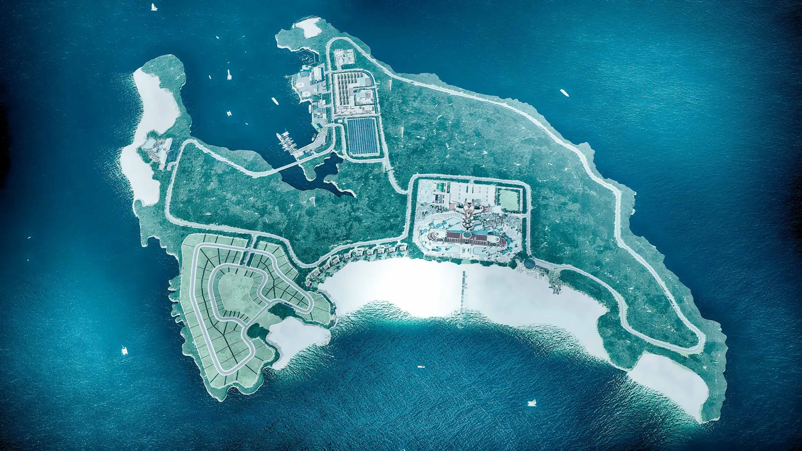 Bitcoin Island design BITCOIN ISLAND PROJECT DAVID THEMING WORKS
