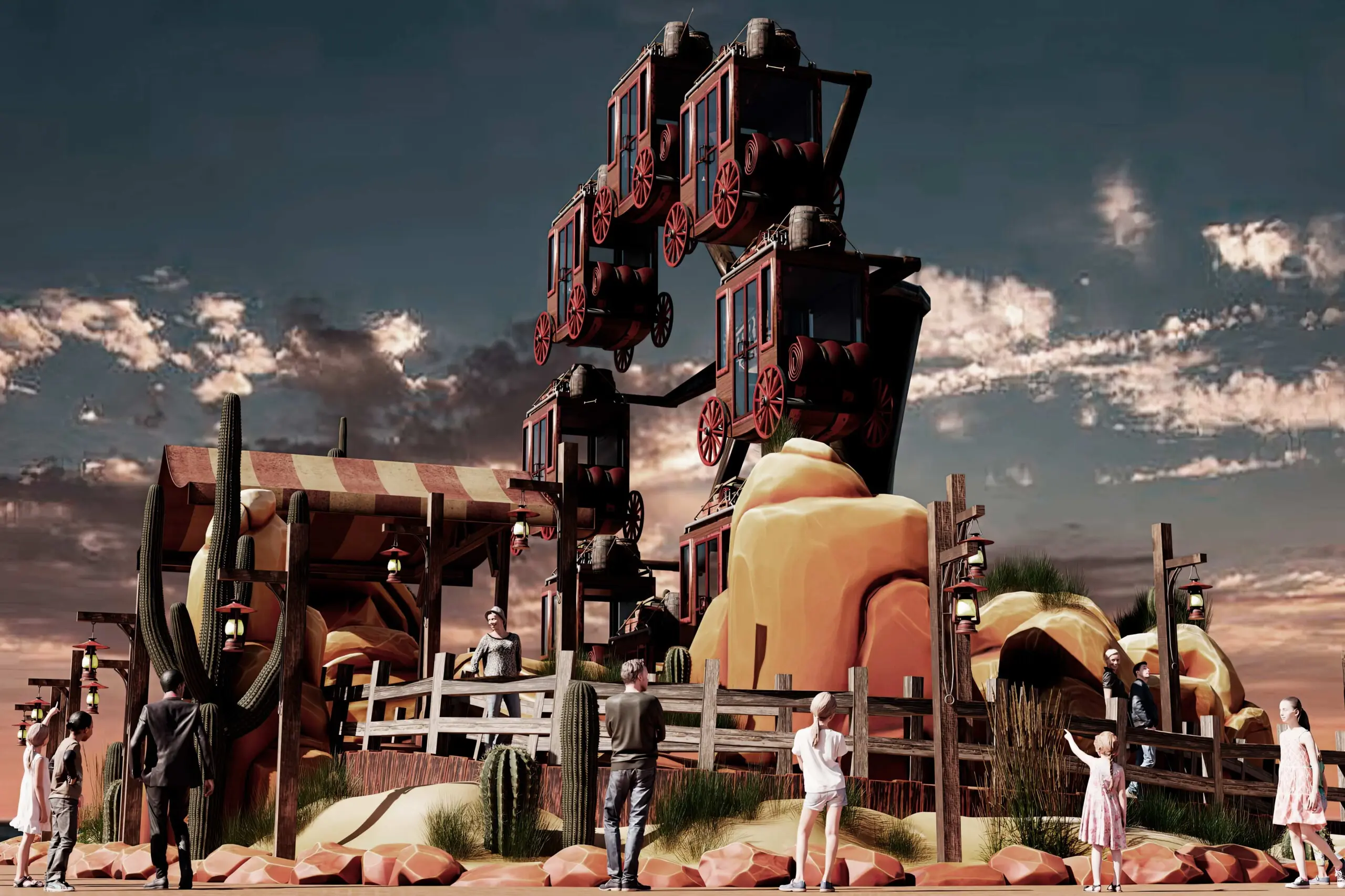 themed 14 METER HIGH FERRIS WHEEL  ,Best theme Park rides in the World