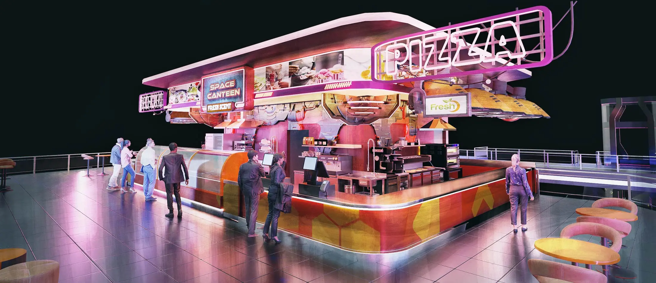 THEMED SNACK BAR