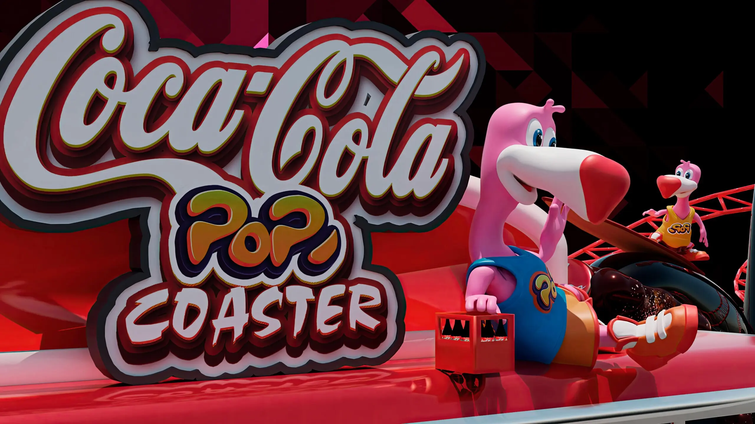 COCA-COLA - ROLLER COASTER , COCA COLA ROLLER COASTER