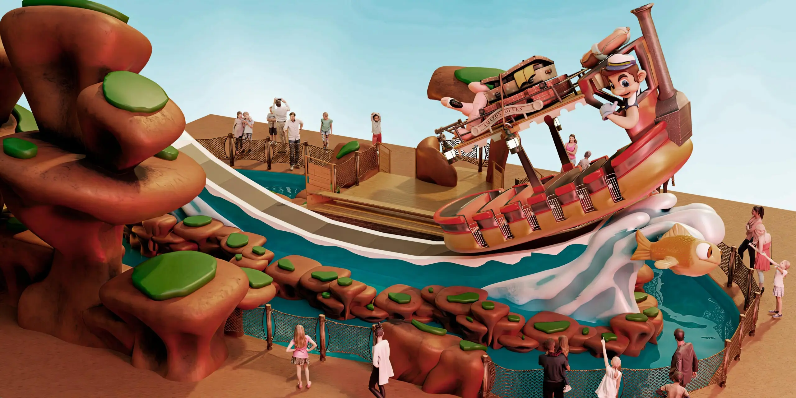 themed Rockin' Tug , Carnival rides