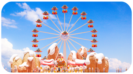 family ferris wheel for theme parks