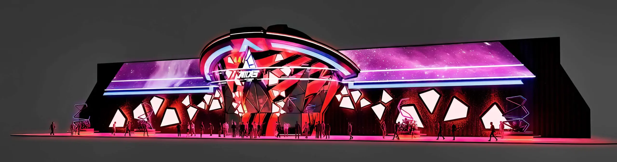 INDOOR AMUSEMENT PARK FACADE DESIGN