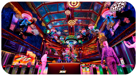 themed indoor park hall