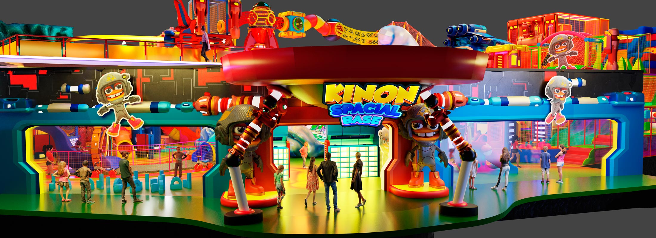 INDOOR THEME PARK DESIGN AND CONSTRUCTION