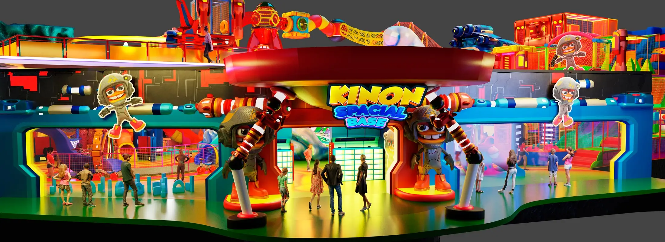 INDOOR THEME PARK DESIGN AND CONSTRUCTION
