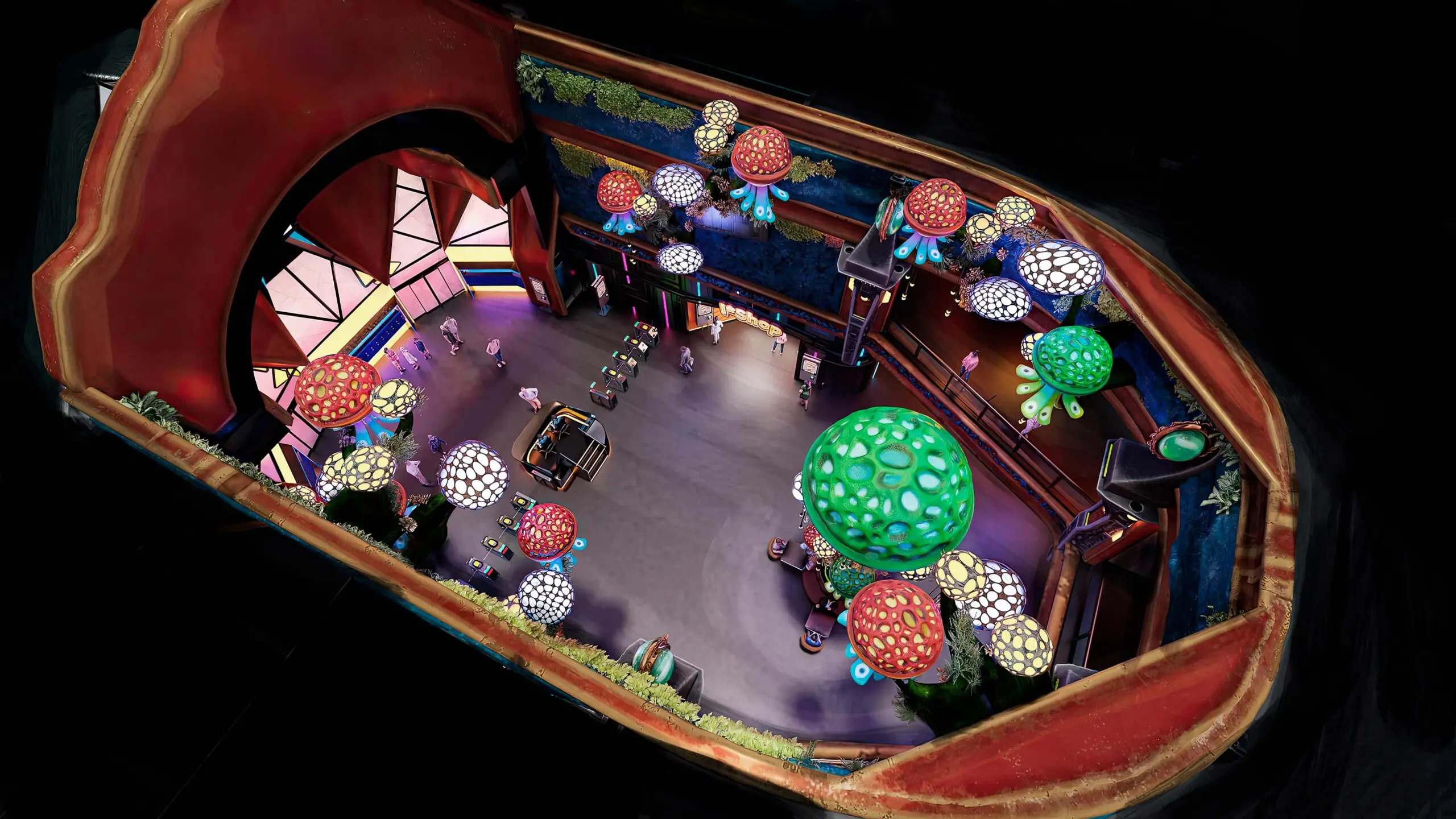 LEISURE INDOOR PARK ENTRANCE DESIGN AND CONSTRUCTION