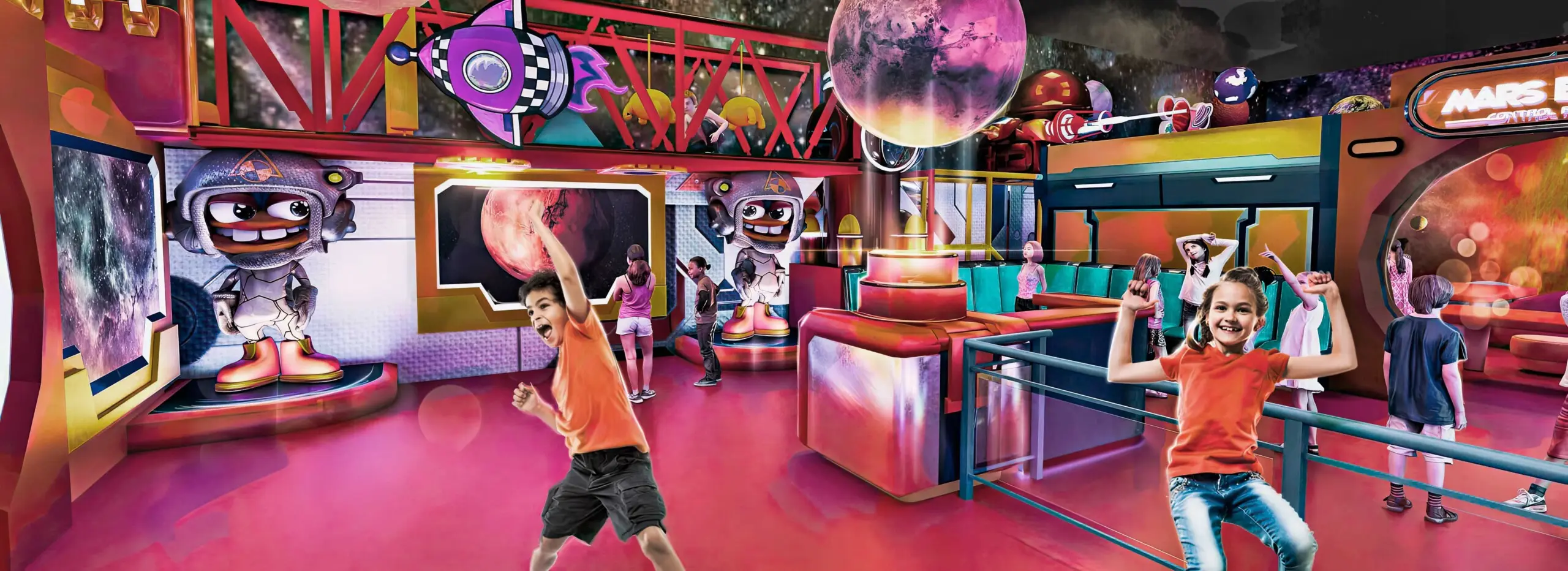INDOOR THEME PARK DESIGN AND CONSTRUCTION