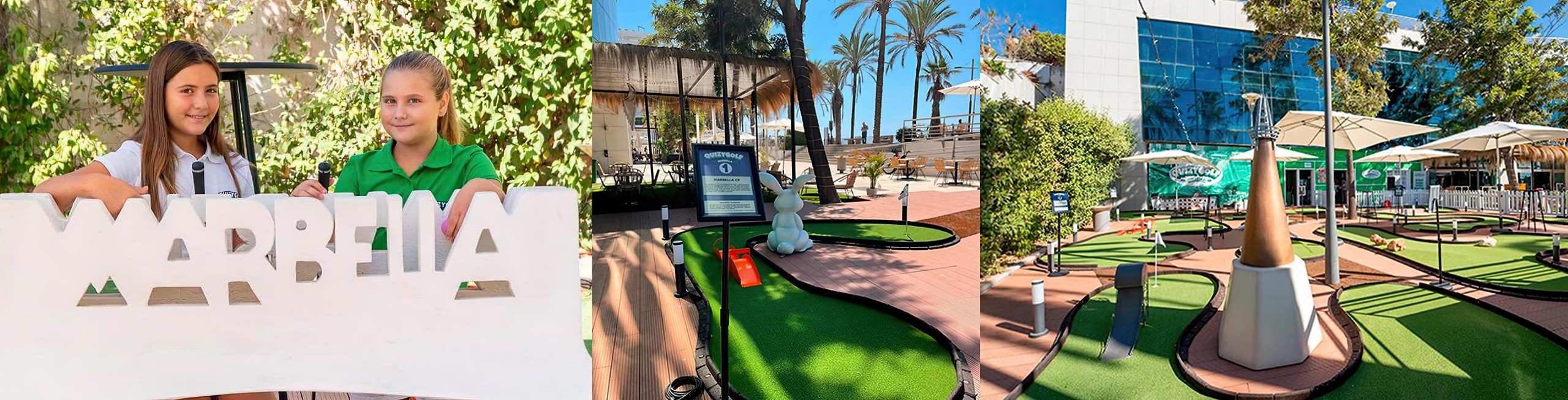 thematication of mini golf parks
