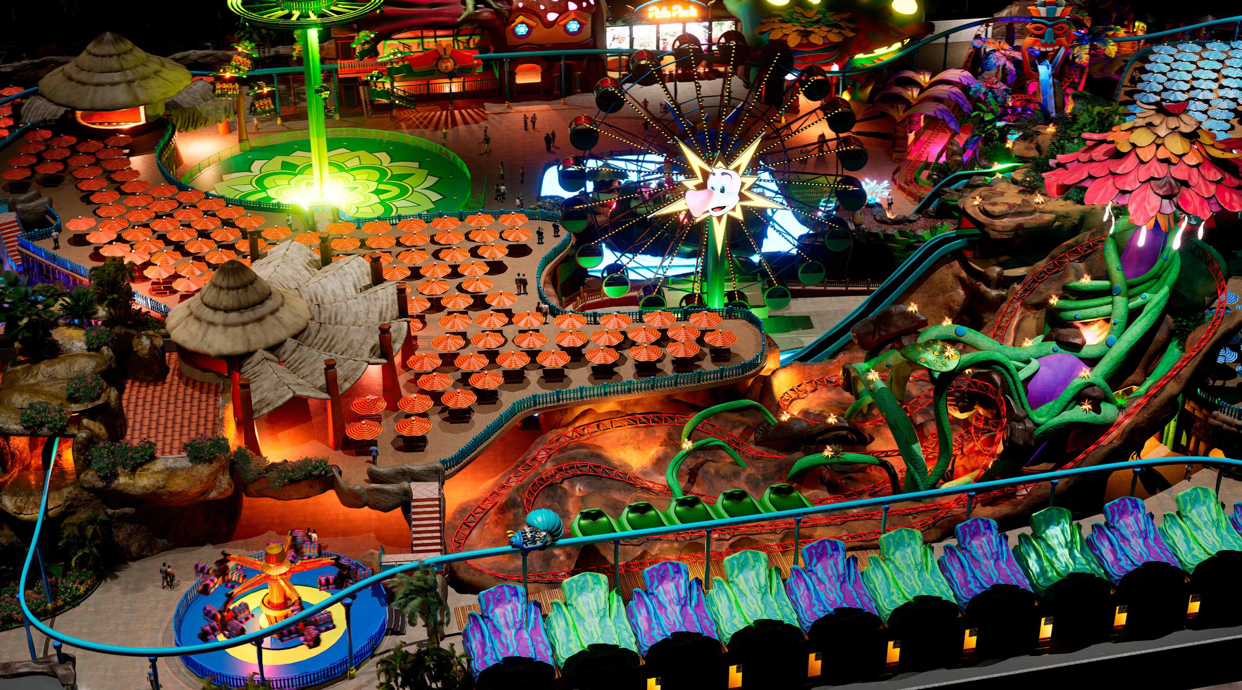 26,000 m2 leisure park design project ,Small amusement park