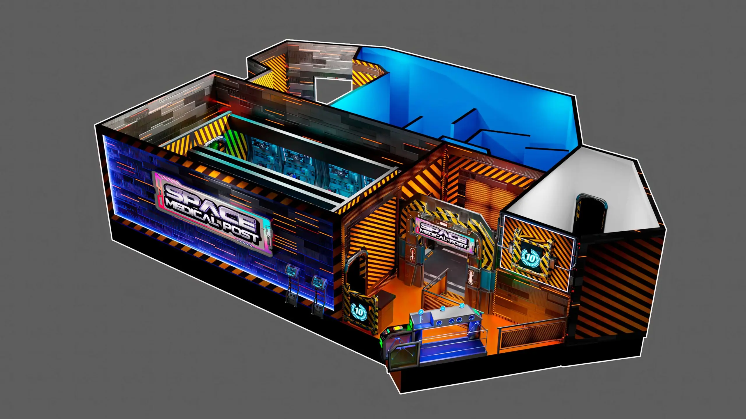 THEME PARK VIRTUAL REALITY ATTRACTION DESIGN AND CONSTRUCTION