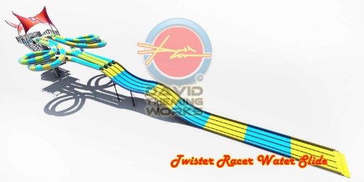 twister race water slide 3