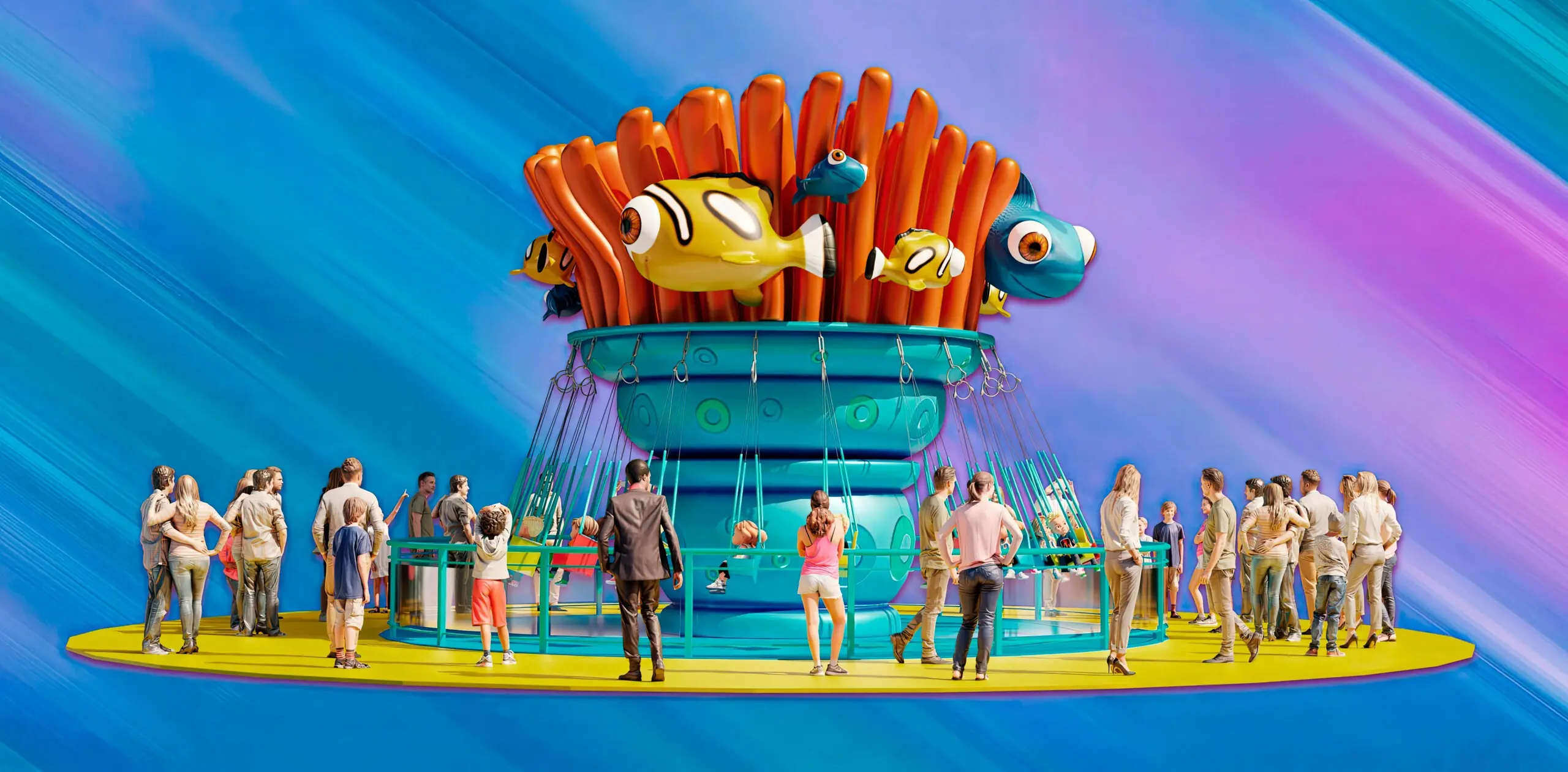 kids MINI SWING RIDE,amusement park small rides