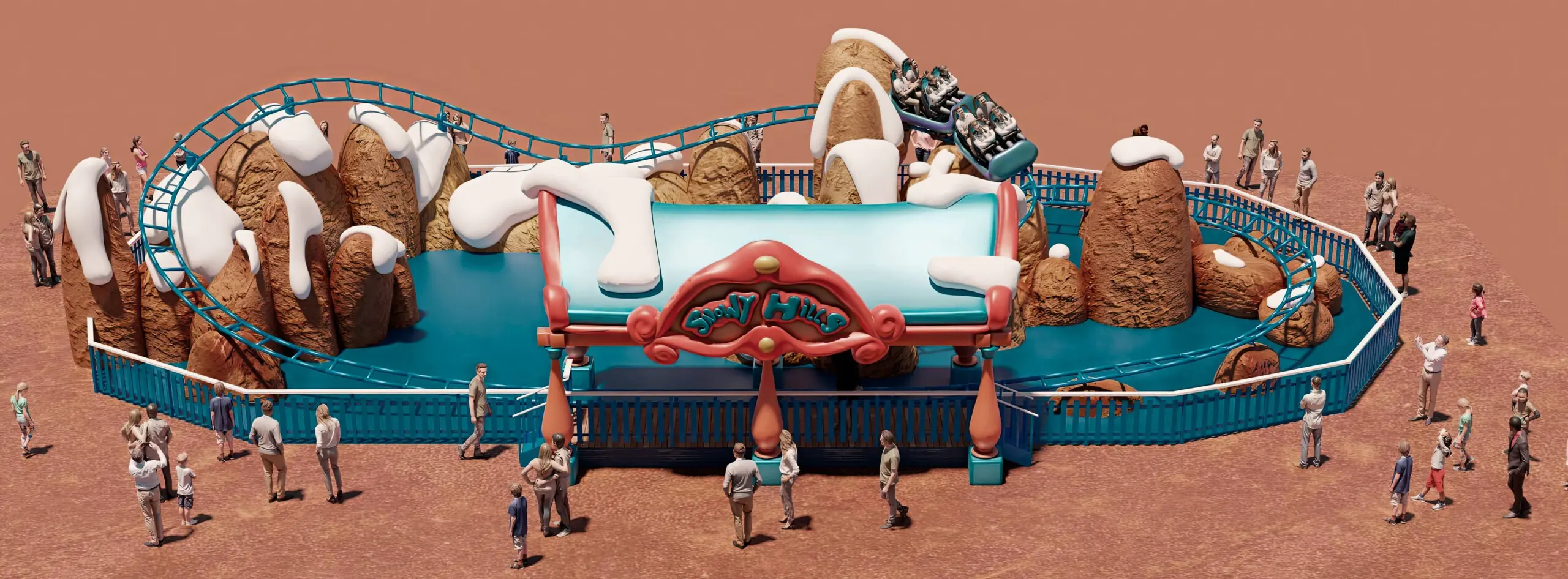 roller coaster,customized kids park attractions